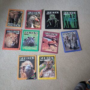Lot of 11 ZooBooks Magazines from 1989